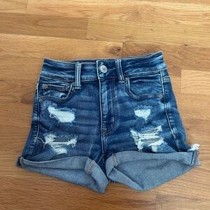 American Eagle Outfitters Blue Denim Shorts